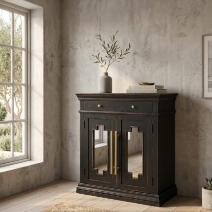 Terra Console Solid Mango Wood