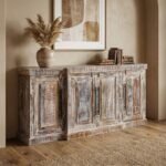 Exclusive Handcrafted Solid Wood Heritage Cabinet with Classic Detailing