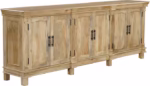 Classic Natural Wooden Sideboard (Solid Wood ) - Image 2