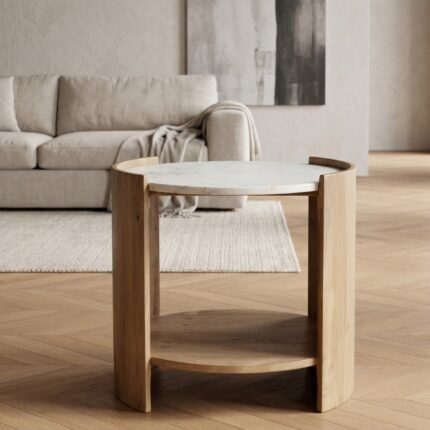 Exclusive Marble Top Coffee Table for Elegant Living