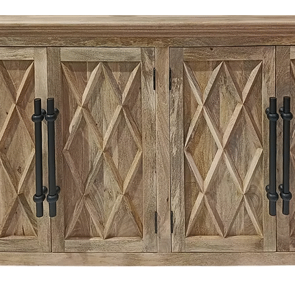 Modern Sideboard for Living Room (Solid Wood)