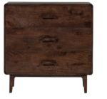 Exclusive Large Wooden Storage Chest with Artistic Design - Image 4