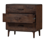 Exclusive Large Wooden Storage Chest with Artistic Design - Image 5