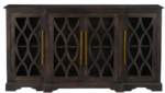 Designer Sideboard Furniture (Black Solid Wood)