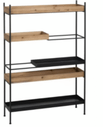 Exclusive Wooden Shelf with Artistic Finish - Image 2
