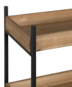 Exclusive Wooden Shelf with Artistic Finish - Image 3