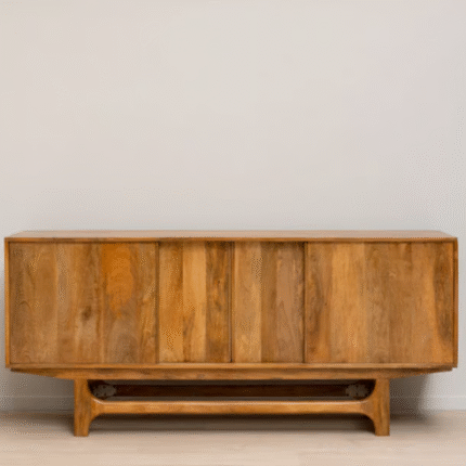 Solid Mango Wood Sideboard for Living Room, Wooden Sideboard for Living Room , Premium Wooden Sideboard