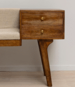 Luxury Handcrafted Telephone Bench - Image 3