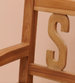 Luxury Handcrafted Wooden Bench - Image 2