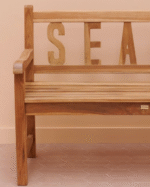 Luxury Handcrafted Wooden Bench - Image 3