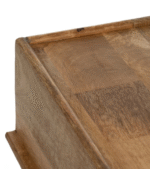 Luxury Handcrafted Wooden Telephone Bench - Image 4