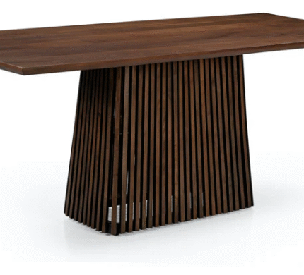 Rectangular Dining Table (Brown), Exclusive Rectangular Dining Table for Stylish Dining Spaces (Brown)
