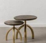Exclusive Designer Tables with Metal Legs - Image 2