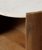 Exclusive Marble Top Coffee Table for Elegant Living - Image 4