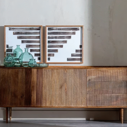 Handicraft Wooden Sideboard, Exclusive Wooden Sideboard