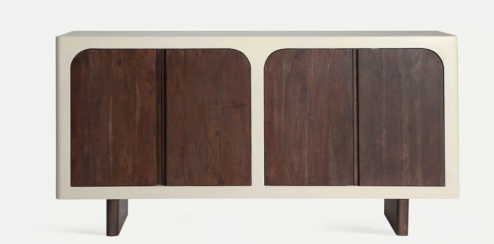 Wood with Metal Sideboard
