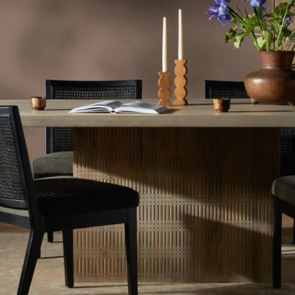 Rectangular Mango Wood Dining Table