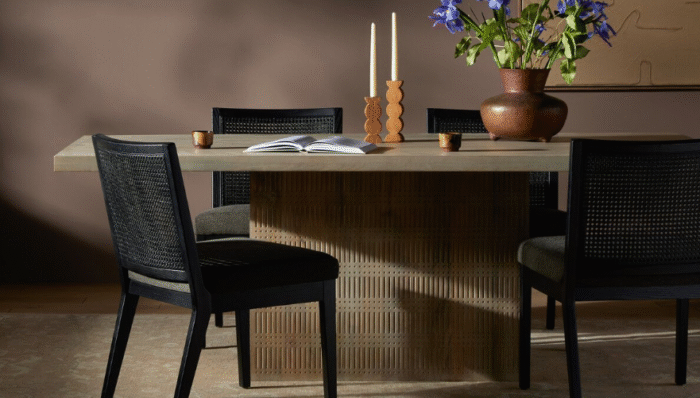 Rectangular Mango Wood Dining Table