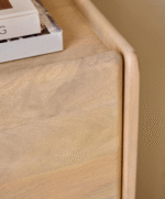 Exclusive Handicraft Wood Cabinet with Doors - Image 3