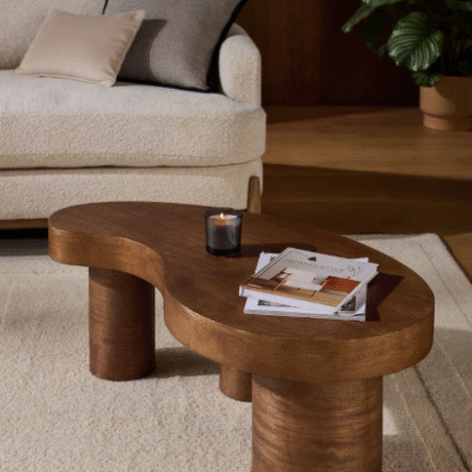 Wooden Mango Shape Coffee Table