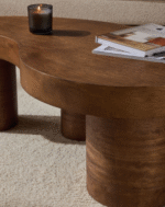 Exclusive Wooden Mango Shape Coffee Table - Image 3