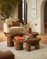 Exclusive Wooden Mango Shape Coffee Table - Image 4