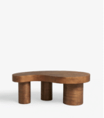 Exclusive Wooden Mango Shape Coffee Table - Image 6