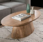 Mesa de centro de madera de mango