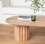 Mesa de centro de madera de acacia Mumbai - Image 3