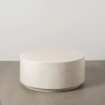 Mesa de Centro de Fibra de magnesia Blanca Milo - Image 3