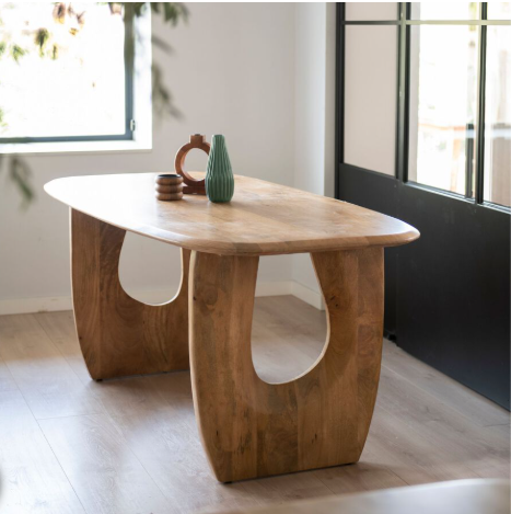 Mesa de commadore de Madera de mango Aero Mesa de commadore de Madera de mango Aero