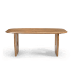 Mesa de comedor de madera de acacia