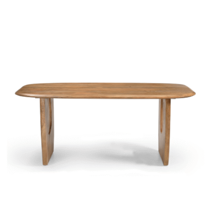 Mesa de comedor de madera de acacia