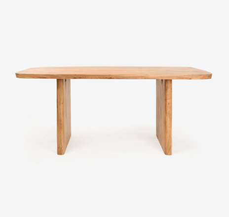 Mesa de comedor de acacia para sala Mesa de comedor de acacia para sala