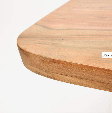 Screenshot 2025-10-22 144652 Mesa de comedor de acacia para sala - Image 4