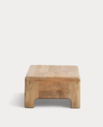 Mesa de Centro Rectangular de Madera de Mango - Image 4