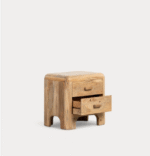 Mesita de Noche de Madera de Mango - Image 6