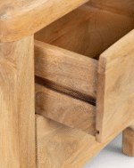 Mesita de Noche de Madera de Mango - Image 4