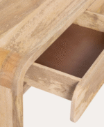 Mesa de Centro con 2 Cajones de Madera de Mango - Image 4