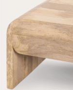 Mesa de Centro con 2 Cajones de Madera de Mango - Image 3