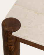 Mesa de Centro de Mármol 28 y Madera de Mango - Image 3