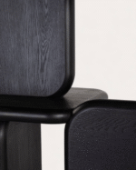 Estantería con escritorio de madera de pino y madera de olmo - Image 2