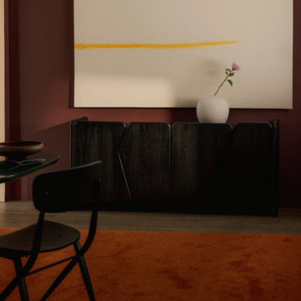 Aparador Bajo 4 Puerta de Madera de