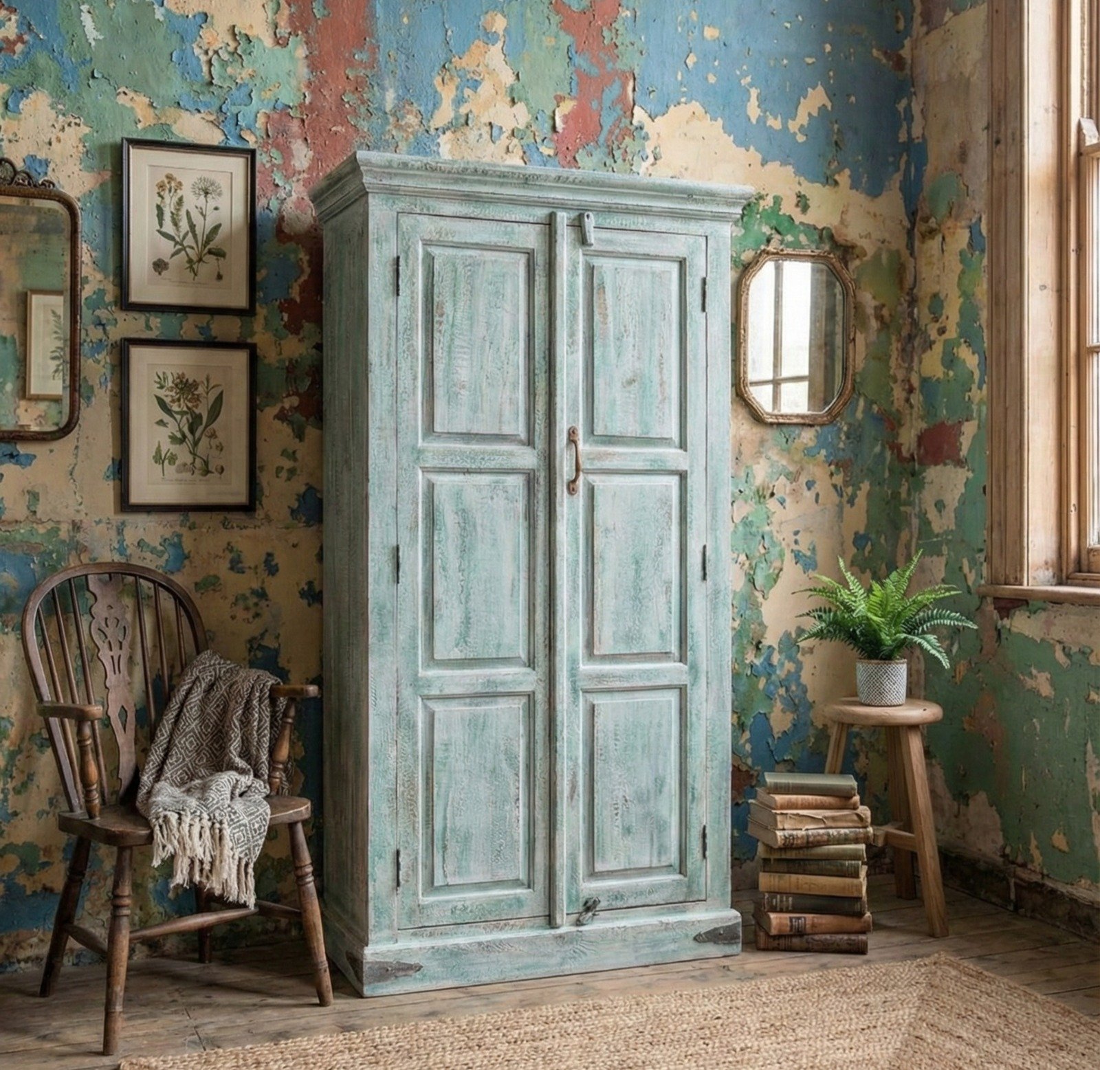 Luxury Handcrafted Wooden Wardrobe Luxury Handcrafted Wooden Wardrobe