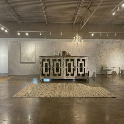 Exclusive Sideboard with Drawers and Artistic Design