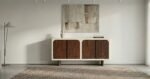 Exclusive Wood with Metal Sideboard