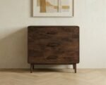 Exclusive Large Wooden Storage Chest with Artistic Design