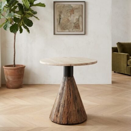 Exclusive Wooden with Marble Coffee Table