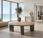 Mesa de centro redonda