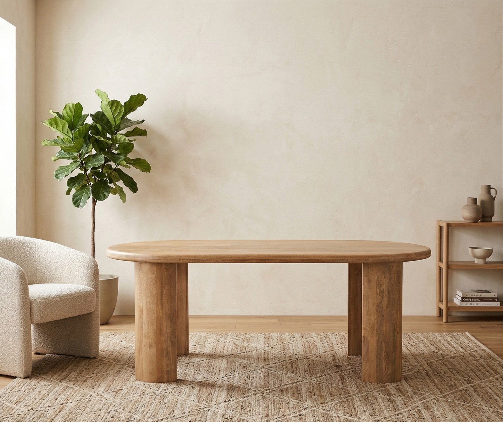 Mesa de commadore de Madera de mango Ambers Mesa de commadore de Madera de mango Ambers